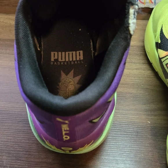 Puma LaMelo Ball Mb.02 Rick & Morty Adventures 10.5m - Picture 4 of 7